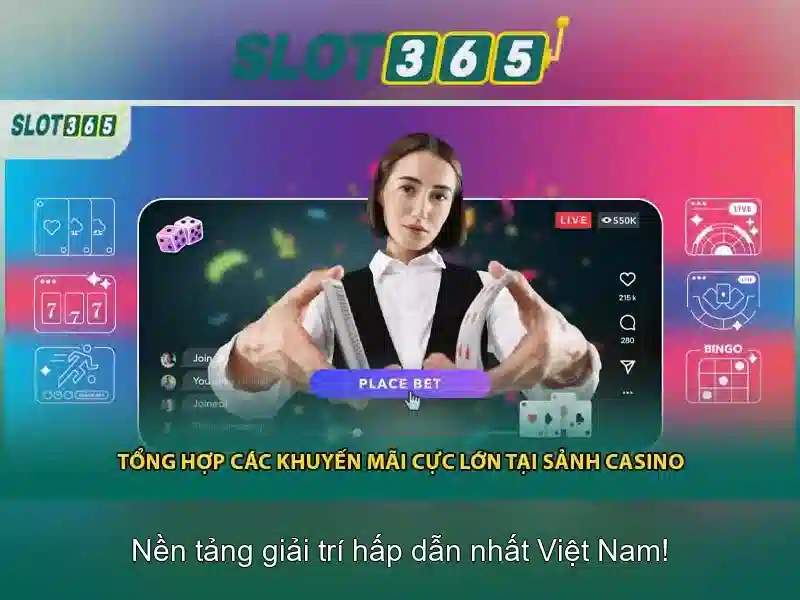 Các tính năng nổi bật của Slot365